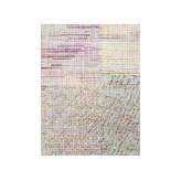 Ręcznie wykonany prostokątny dywanik Jaipur Rugs Static LU-01 Antique Wh./Light Sea Mist