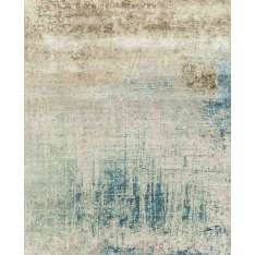 Ręcznie robiony dywanik Jaipur Rugs ESK-9014 Antique White/Light Sea Mist