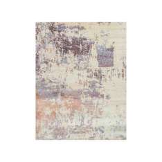 Ręcznie wykonany prostokątny dywanik Jaipur Rugs LU-9031 Antique White/Gunmetal