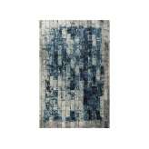Ręcznie wykonany prostokątny dywanik Jaipur Rugs Uvenuti LRB-1574 Blue Blush/Denim Blue