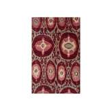 Ręcznie wykonany dywanik wełniany Jaipur Rugs LCA-02 Dark Taupe/Vintage Claret