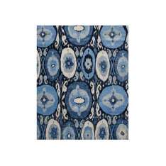 Ręcznie wykonany dywanik wełniany Jaipur Rugs LCA-02 Navy/Dusky Blue