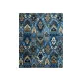 Ręcznie wykonany dywanik wełniany Jaipur Rugs LCA-03 Evening Blue/Navy