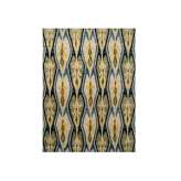 Ręcznie wykonany dywanik wełniany Jaipur Rugs LCA-07 Navy/Cloud White