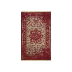 Ręcznie wykonany dywanik wełniany Jaipur Rugs LCA-63 Vintage Claret/Silver