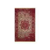 Ręcznie wykonany dywanik wełniany Jaipur Rugs LCA-63 Vintage Claret/Silver