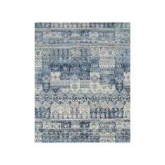 Ręcznie wykonany prostokątny dywanik Jaipur Rugs Wiosna SRB-652 Classic Gray/Ensign Blue