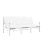 Aluminiowa sofa ogrodowa 3-osobowa Janus Et Cie Palmia