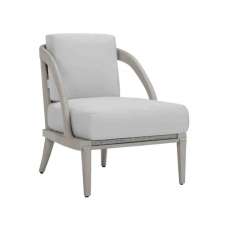 Tapicerowany fotel ogrodowy JanusFiber® z podłokietnikami Janus Et Cie Rock Garden