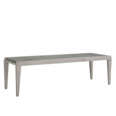 Ławka ogrodowa z drewna tekowego i JanusFiber® Janus Et Cie Rock Garden