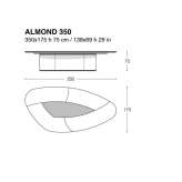 Drewniany stół konferencyjny José Martínez Medina ALMOND
