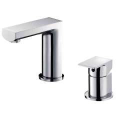 Bateria umywalkowa nablatowa 2-otworowa, jednouchwytowa Justime Arch