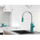 Bateria mieszająca z dozownikiem środka dezynfekującego w sprayu Justime Chapter 2