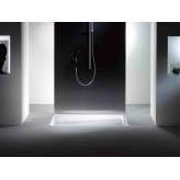 Wbudowany prostokątny brodzik stalowy Kaldewei Italia Duschplan