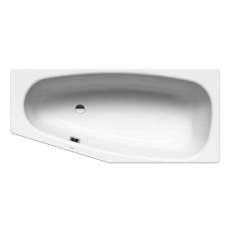 Wbudowana wanna z emaliowanej stali Kaldewei Italia Mini left