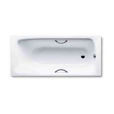 Prostokątna wanna do zabudowy ze stali emaliowanej Kaldewei Italia Sanilux STAR