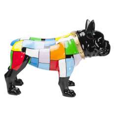 Przedmiot dekoracyjny z włókna szklanego Kare Design BULLDOG COLORE