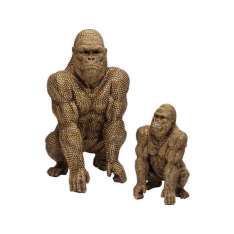 Przedmiot dekoracyjny z żywicy Kare Design GORILLA