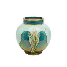 Wazon porcelanowy Kare Design Parrot Couple
