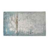Prostokątny dywanik bawełniany Kare Design ABSTRACT LIGHT BLUE