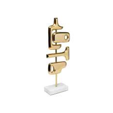 Rzeźba z aluminium Kare Design ABSTRACTO GOLD