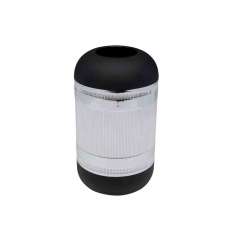 Wazon szklany Kare Design CAP SILVER 31CM