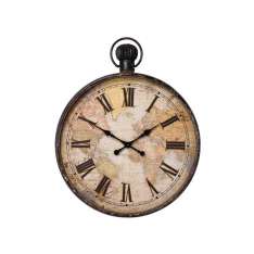 Zegar ścienny Kare Design EUROPEAN MAP 96CM