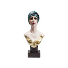 Rzeźba z żywicy Kare Design GOLDEN TWENTIES LADY