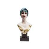 Rzeźba z żywicy Kare Design GOLDEN TWENTIES LADY