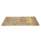 Prostokątny dywanik bawełniany Kare Design KELIM POP YELLOW