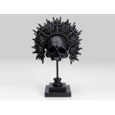 Rzeźba z polyresin Kare Design KING SKULL