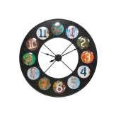 Zegar ścienny Kare Design VINTAGE COLORE Ø119