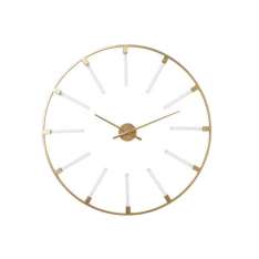 Zegar naścienny z malowanej proszkowo stali Kare Design VISIBLE STICKS