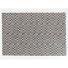 Prostokątny dywanik skórzany Kare Design ZIGZAG