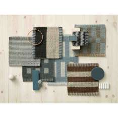 Dywanik wełniany o geometrycznych kształtach Kasthall ARKAD