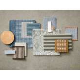 Dywanik wełniany o geometrycznych kształtach Kasthall HÄGGÅ