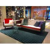 Dywanik wełniany o geometrycznych kształtach Kasthall VELVET STRADA