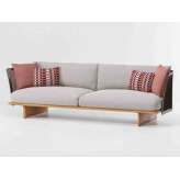 Tkaninowa sofa ogrodowa Kettal Mesh
