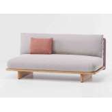 Modułowa sofa ogrodowa z tkaniny Kettal Mesh