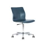 Skórzany fotel biurowy Cuoietto z podstawą 5-Spoke na kółkach Kleos BB641.19