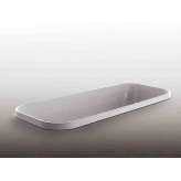 Wbudowana prostokątna wanna z metakrylanu Kos by Zucchetti Geo