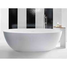 Wanna wolnostojąca z powierzchnią stałą Kos by Zucchetti ALOE