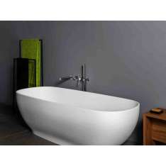 Wanna wolnostojąca owalna Solid Surface Kos by Zucchetti SIDD