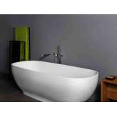 Wanna wolnostojąca owalna Solid Surface Kos by Zucchetti SIDD