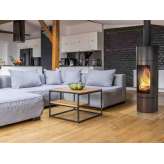 Stalowy piec opalany drewnem Kratki ANTARES