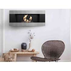 Wbudowany kominek na bioetanol Kratki DELTA 2 HORIZONTAL