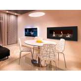 Wbudowany kominek na bioetanol Kratki DELTA 3