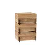 Skrzynia do przechowywania z litego drewna z możliwością układania w stosy Kristina Dam Studio Stack STORAGE BOXES