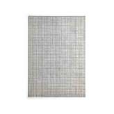 Wzorzysty, ręcznie robiony prostokątny dywan z wełny, wiskozy i bawełny Kuatro CITY BLACK SILVER