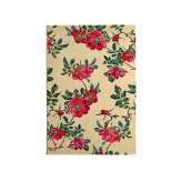 Ręcznie robiony nrug z wełny i wiskozy z kwiatowym wzorem Kuatro CUSTOM FLOWERS 1